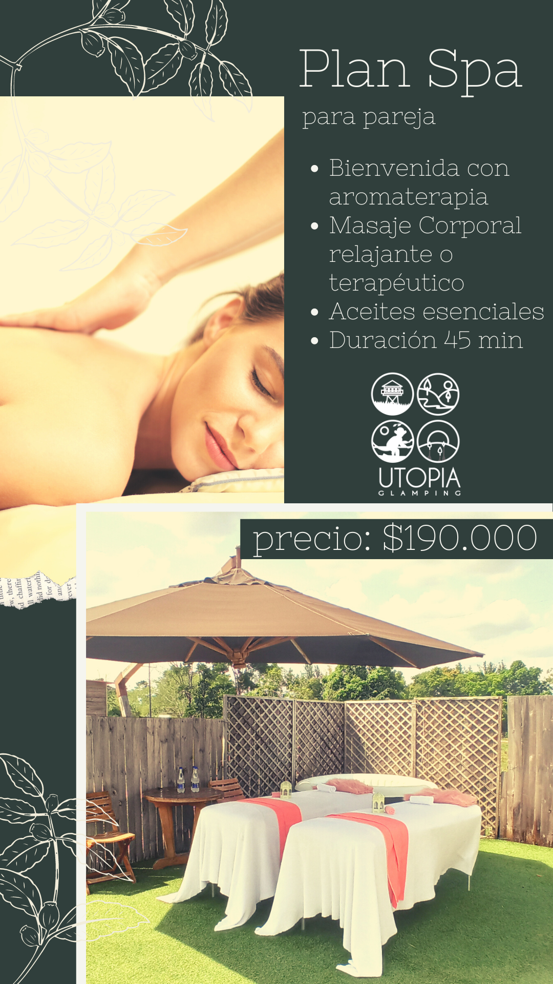 Plan Spa Utopia Glamping
